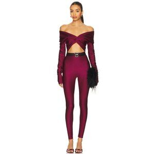 NWT The Andamane Kendall Jumpsuit Ruby-sz Medium